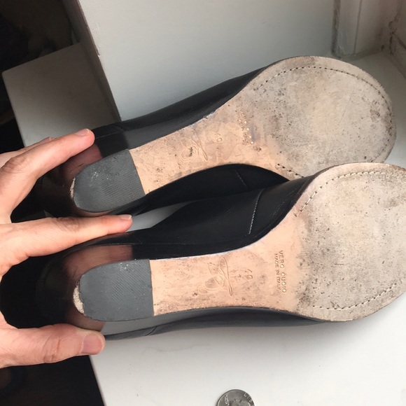 Maria Cornelius wedge black shoes. - Picture 3 of 3